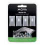 Lâminas de substituição para corta-relvas MOVA MBKM10 para Mova 1000/600, 160×120×15 mm, 12 unidades