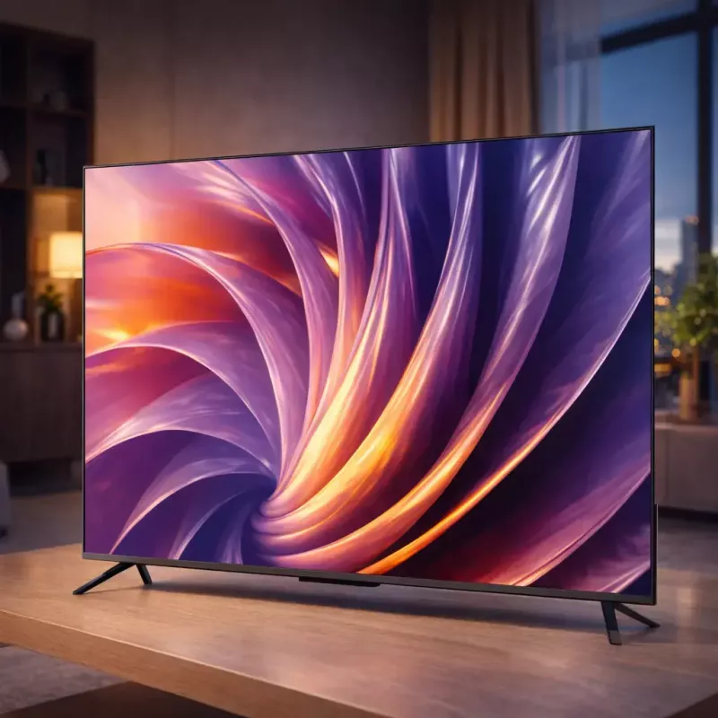 Smart TV Dreame Vivid Q100 50 polegadas, QLED+, 4K UHD, Google TV, 120 Hz, processador de IA, preto