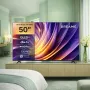 Smart TV Dreame Vivid Q100 50 polegadas, QLED+, 4K UHD, Google TV, 120 Hz, processador de IA, preto