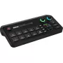 Consola de produção multicanal para podcast e livestream Rode RodeCaster Video S RCVS-E – ecrã tátil, Wi‑Fi, Bluetooth 5.3, 5x USB-C, 3x entrada HDMI, 1x saída HDMI, microSD