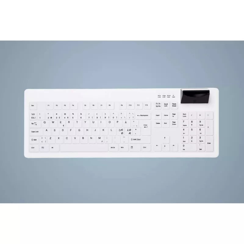 Contour Design Active Key AK-C8200 Teclado Médico USB Alemão branco