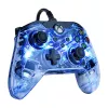 Comando com fio PDP Afterglow, azul/transparente, USB, Xbox One, Series X/S
