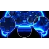 Comando com fio PDP Afterglow, azul/transparente, USB, Xbox One, Series X/S