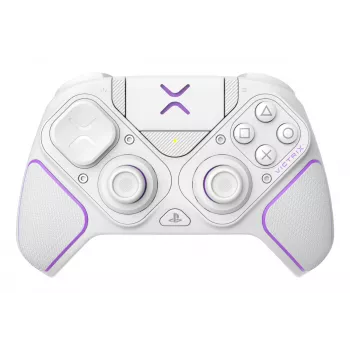 Comando VICTRIX 052-002-WH com fio e sem fios RF/USB, USB-C, 2000mAh, PC/PS4/PS5, violeta/branco
