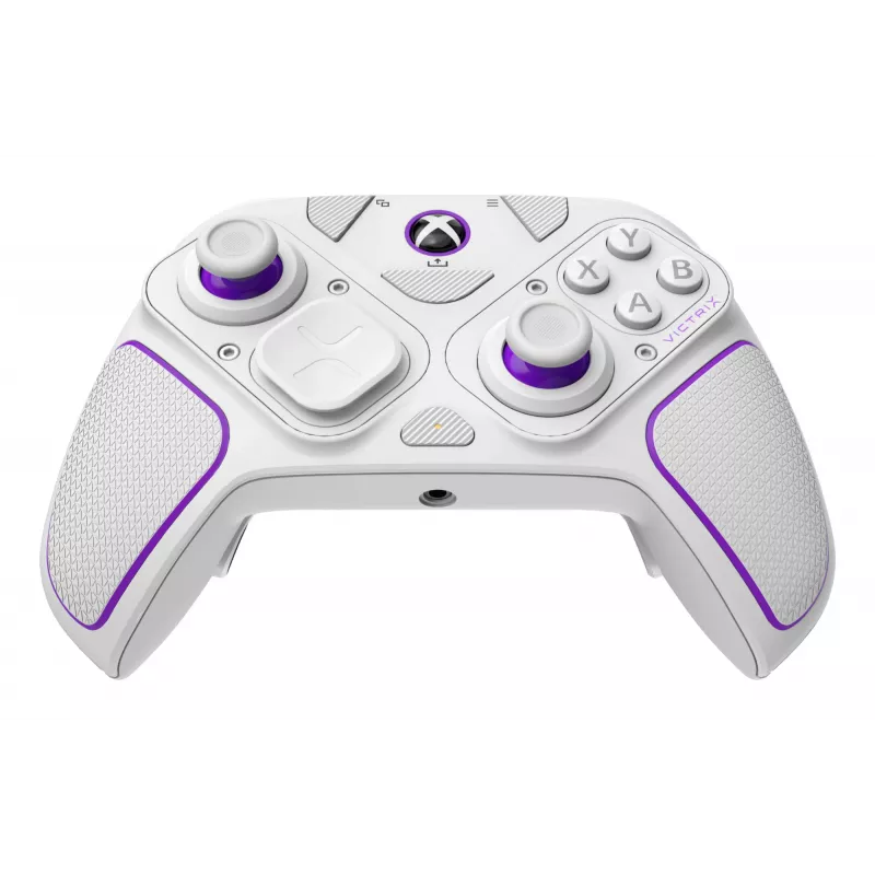 Comando VICTRIX 052-002-WH com fio e sem fios RF/USB, USB-C, 2000mAh, PC/PS4/PS5, violeta/branco