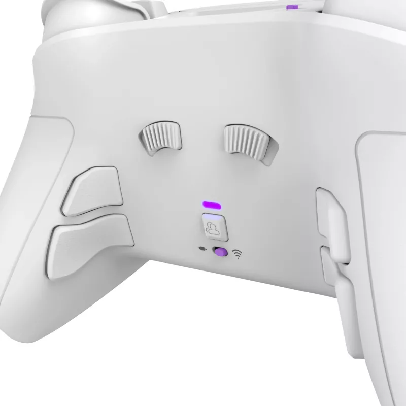Comando VICTRIX 052-002-WH com fio e sem fios RF/USB, USB-C, 2000mAh, PC/PS4/PS5, violeta/branco