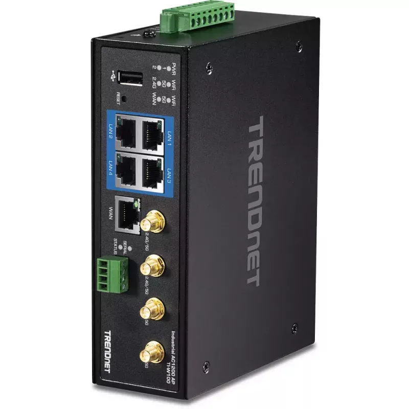 TRENDnet TI-W100 router sem fios dual-band, switch de 4 portas