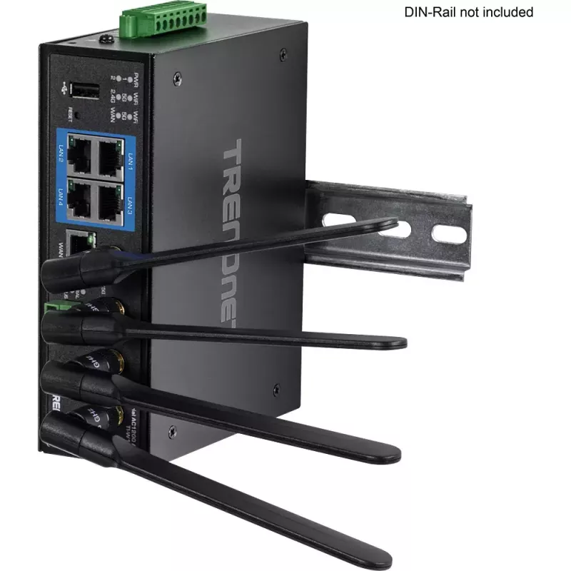 TRENDnet TI-W100 router sem fios dual-band, switch de 4 portas