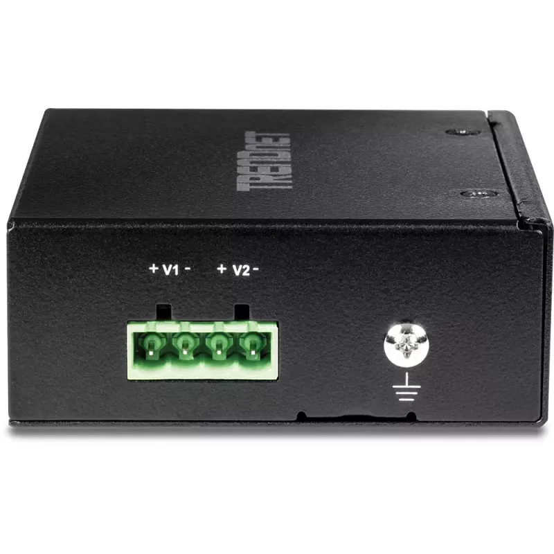Controlador de gateway Trendnet TI-M12 10 100 Mbit/s Metal DIN-carril
