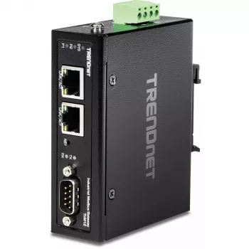 Controlador de gateway Trendnet TI-M12 10 100 Mbit/s Metal DIN-carril