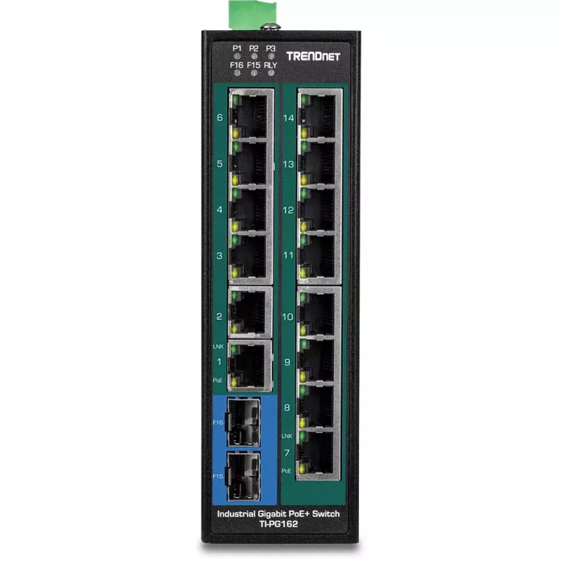 Comutador não gerido Trendnet TI-PG162