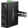 Gateway/Controlador Trendnet TI-M42 10/100 Mbit/s preto IP30