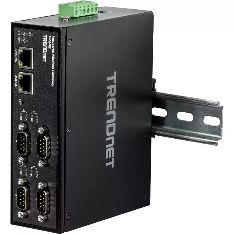 Gateway/Controlador Trendnet TI-M42 10/100 Mbit/s preto IP30