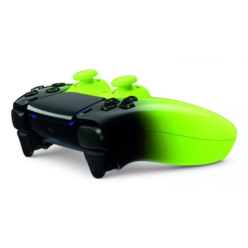 Comando Sony DualSense para PlayStation 5 — Bluetooth/USB, preto/verde, analógico/digital, USB-C