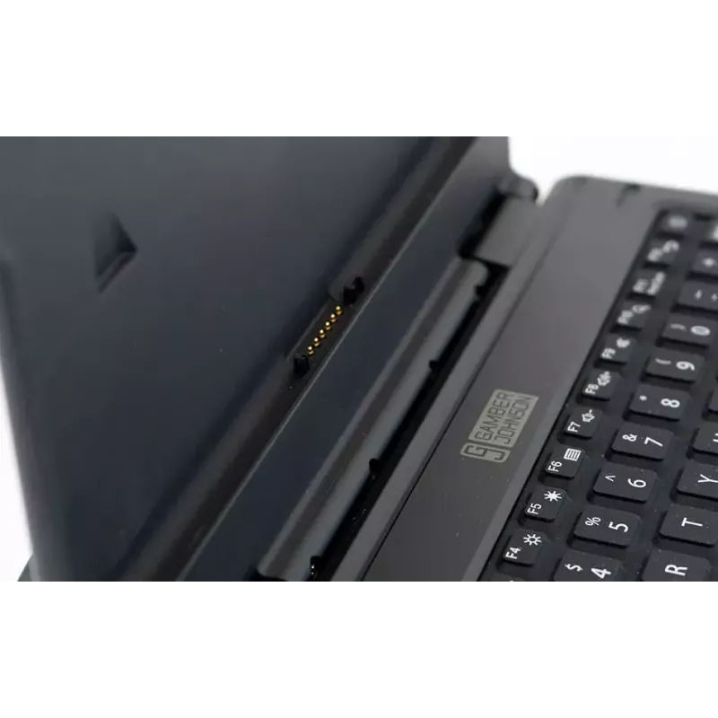 Teclado para dispositivo móvel Gamber-Johnson 7160-1789-01 preto Pogo Pin QWERTY UK English