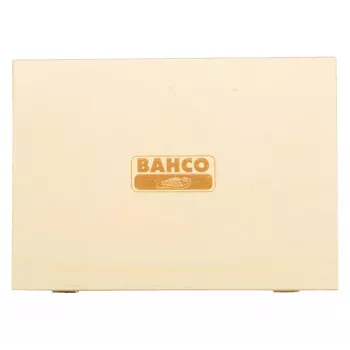 Conjunto de formões Bahco 425-083, 6 unid. (6/10/12/18/25/32 mm), caixa de madeira
