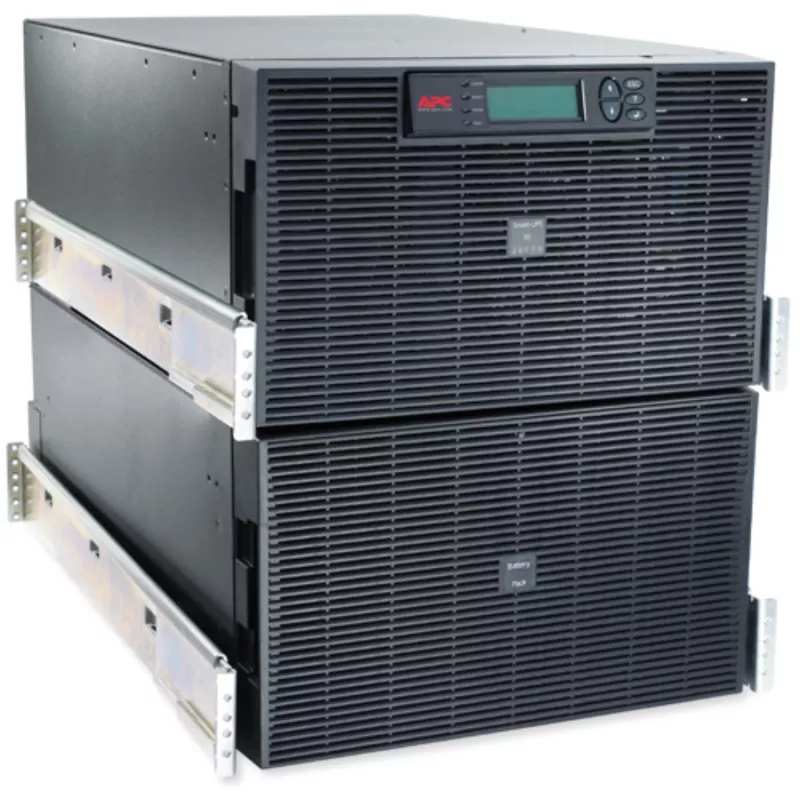 APC Smart-UPS RT 20kVA, 230/400V, LCD, montagem em rack, 12U, 2x jumper IEC e 8x saídas IEC 60320 C19