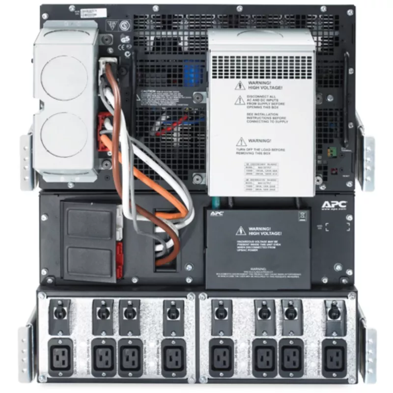 APC Smart-UPS RT 20kVA, 230/400V, LCD, montagem em rack, 12U, 2x jumper IEC e 8x saídas IEC 60320 C19