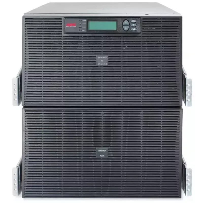 APC Smart-UPS RT 15 kVA, 230/400 V, LCD, montagem em rack, 12U, 2x jumper IEC e 8x saídas IEC 60320 C19