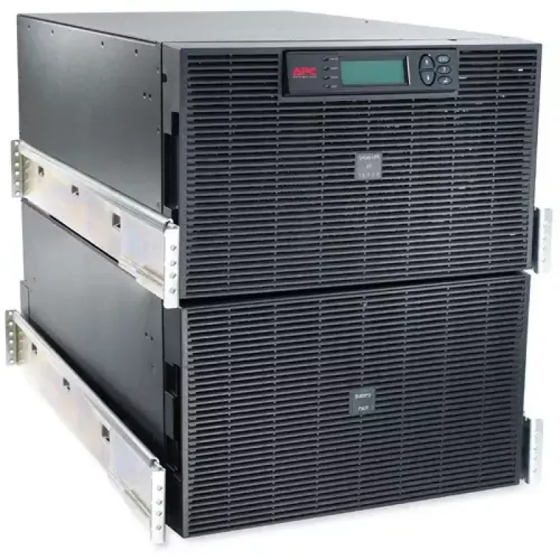 APC Smart-UPS RT 15 kVA, 230/400 V, LCD, montagem em rack, 12U, 2x jumper IEC e 8x saídas IEC 60320 C19