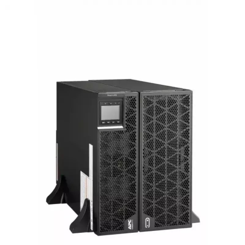 APC Smart-UPS On-Line, 15kVA/15kW, rack/torre, 230V/380V...415V, ligação fixa 5 fios (3P+N+E)+3 fios (1P+N+E), placa de rede, sem kit de calhas