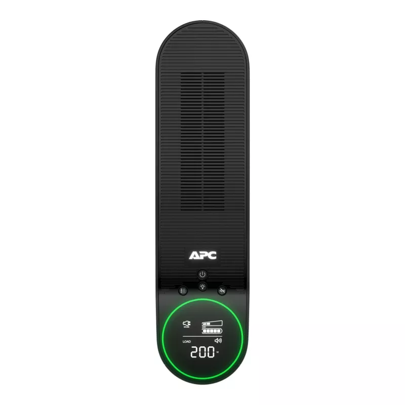 APC Back-UPS Pro for Gaming, 2200VA/1320W, torre, 230V, 2x UK e 2x IEC C13 saídas, luzes RGB, onda sinusoidal pura, Midnight (preto)