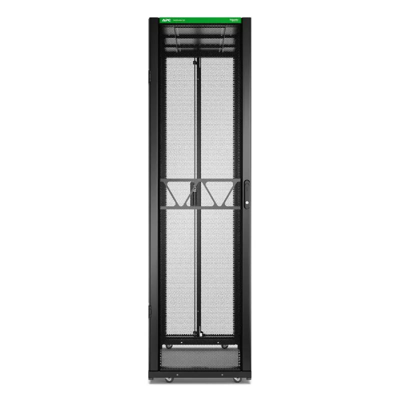 APC NetShelter SX Server Rack Gen 2, 45U, 2124H x 600W x 1200D mm, com painéis laterais, preto
