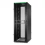 APC NetShelter SX Server Rack Gen 2, 45HE, 2124H x 750B x 1200T mm, com painéis laterais, preto