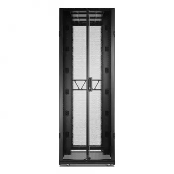 APC NetShelter SX Server Rack Gen 2, 45HE, 2124H x 750B x 1200T mm, com painéis laterais, preto