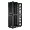 APC NetShelter SX Server Rack Gen 2, 48HE, 2258H x 600B x 1200T mm, com painéis laterais, preto