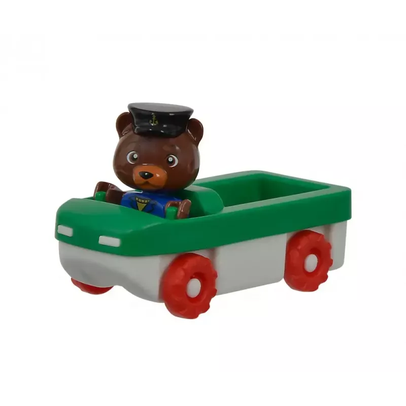 Conjunto de brincar canal de água BIG Aquaplay MegaLockBox para crianças dos 3 aos 7 anos, multicolorido com componentes azuis