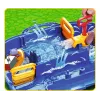 Conjunto de brincar canal de água BIG Aquaplay MegaLockBox para crianças dos 3 aos 7 anos, multicolorido com componentes azuis