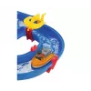 Conjunto de brincar canal de água BIG Aquaplay MegaLockBox para crianças dos 3 aos 7 anos, multicolorido com componentes azuis