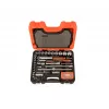 Bahco S95 conjunto de chaves de caixa, 1/2" e 1/4", 95 peças