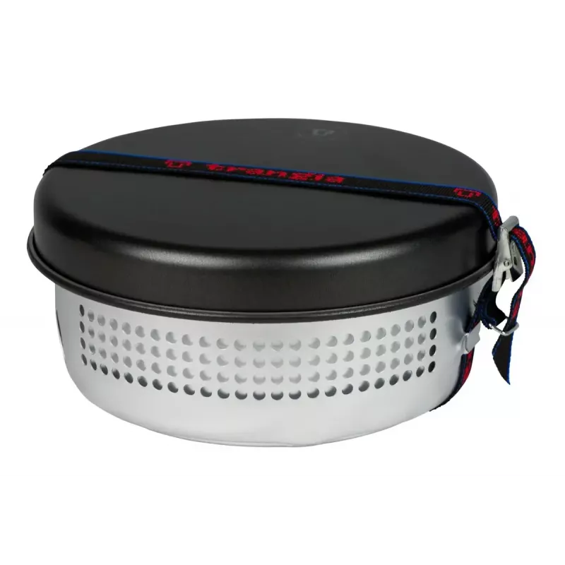 Conjunto de cozinha de campismo Trangia 37-5 UL/BL com queimador a álcool, preto