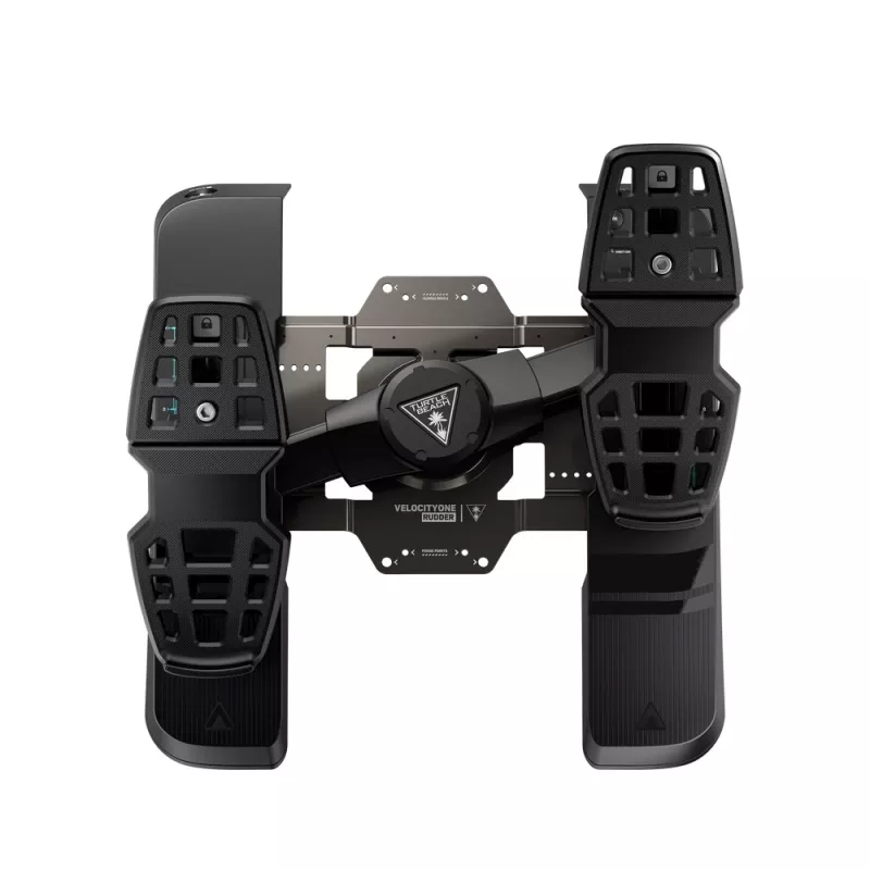 Pedais de leme universais Turtle Beach VelocityOne para Xbox Series X|S, Xbox One, Windows 10|11 e PCs