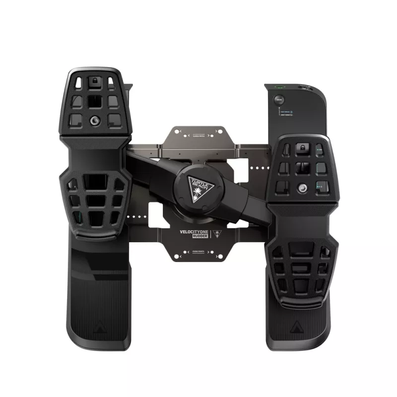 Pedais de leme universais Turtle Beach VelocityOne para Xbox Series X|S, Xbox One, Windows 10|11 e PCs