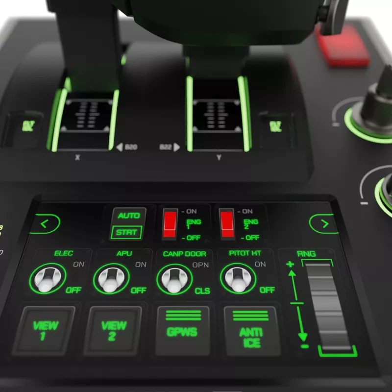 Turtle Beach VelocityOne Flightdeck sistema de simulação de voo HOTAS para PC com Windows 10 e 11 (TBS-0724-05)