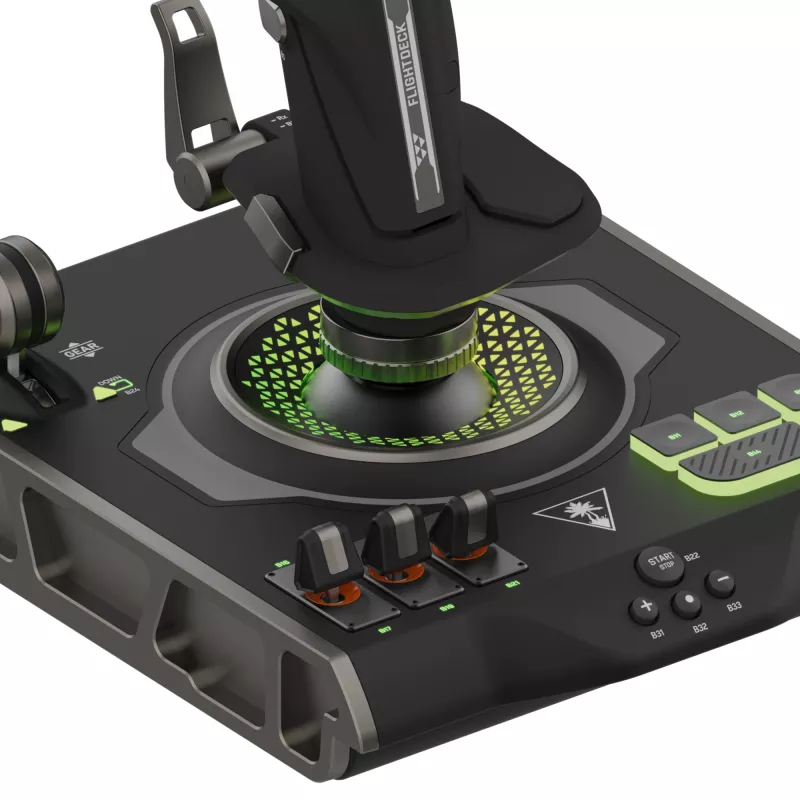 Turtle Beach VelocityOne Flightdeck sistema de simulação de voo HOTAS para PC com Windows 10 e 11 (TBS-0724-05)