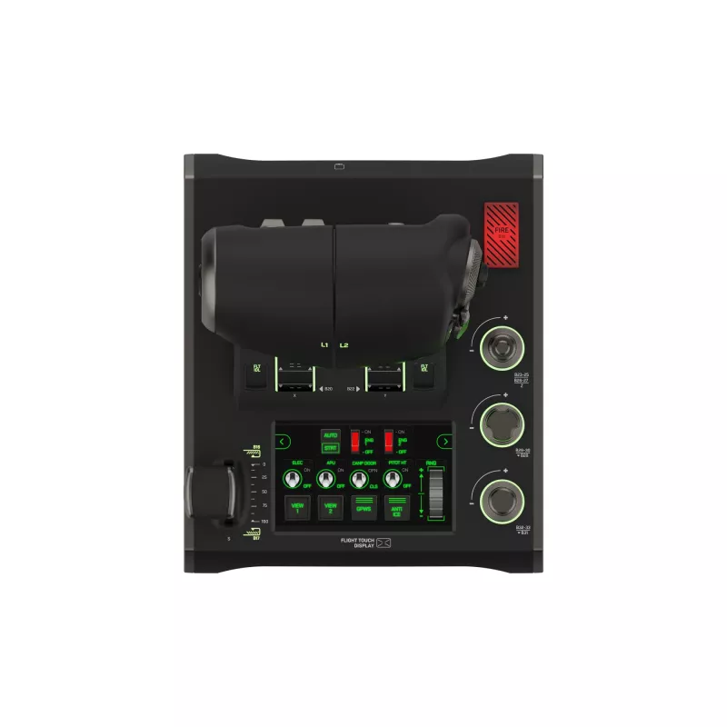 Turtle Beach VelocityOne Flightdeck sistema de simulação de voo HOTAS para PC com Windows 10 e 11 (TBS-0724-05)