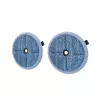Acessório de limpeza para aspirador vertical Electrolux ZE168 — pack de 3, preto/azul