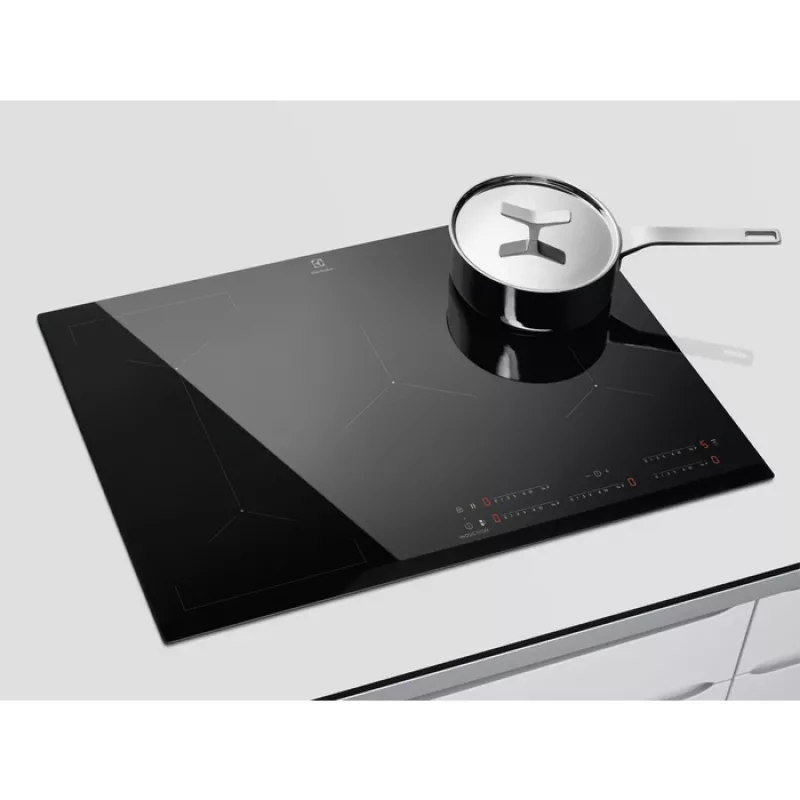 Electrolux EIV835 preto encastrar 80 cm placa de indução com zonas 5 zona(s)