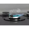 Placa de gás CGS6436BX WOK, 4 zonas de cozedura, controlo mecânico