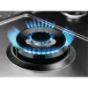 Placa de gás CGS6436BX WOK, 4 zonas de cozedura, controlo mecânico