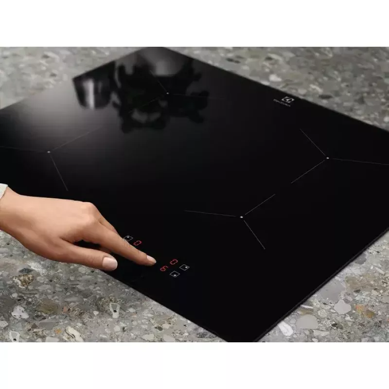 Electrolux LIL61424C preto encastrar 60 cm placa de indução com zonas 4 zona(s)