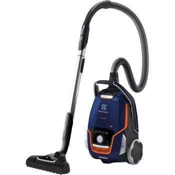 Aspirador de pó com saco Electrolux EUOC94DB, limpeza a seco, saco de 5 L, 850 W, raio de ação de 12 m, filtro antialérgico, preto