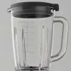 Batedeira de mesa Electrolux E6TB1-6ST — taça de 1,75 L, 1400 W, botão rotativo, preto/aço inoxidável/transparente