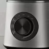 Batedeira de mesa Electrolux E6TB1-6ST — taça de 1,75 L, 1400 W, botão rotativo, preto/aço inoxidável/transparente
