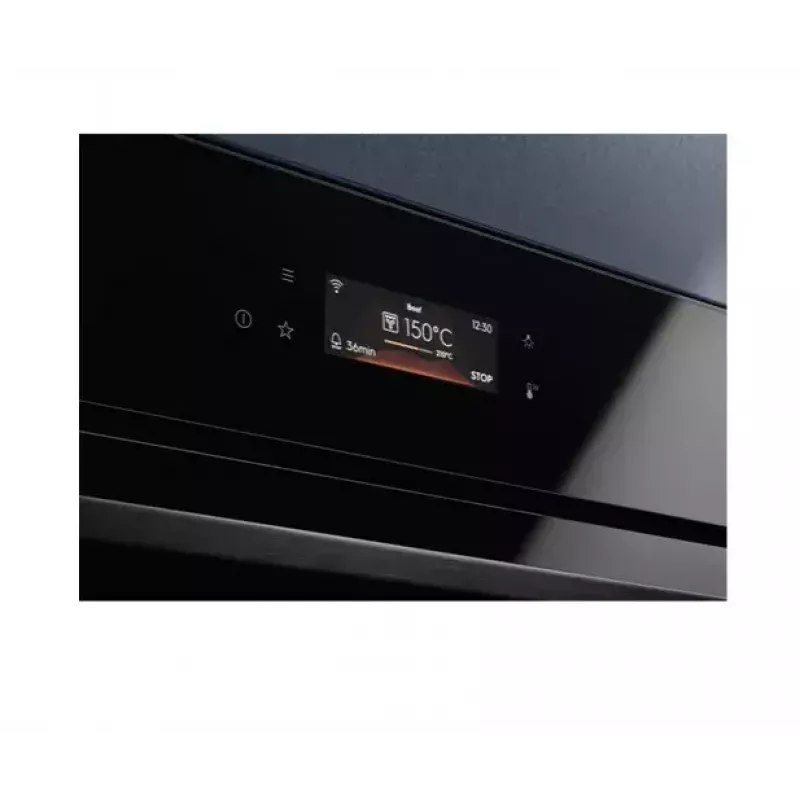 Forno elétrico encastrável Electrolux EOC8P39WZ — 72 l, autolimpeza pirolítica, vapor, grelhador, ar quente, preto