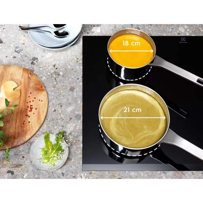 Electrolux Série 600 EIV63443CT preta encastrável 60 cm placa de indução por zonas 4 zona(s)
